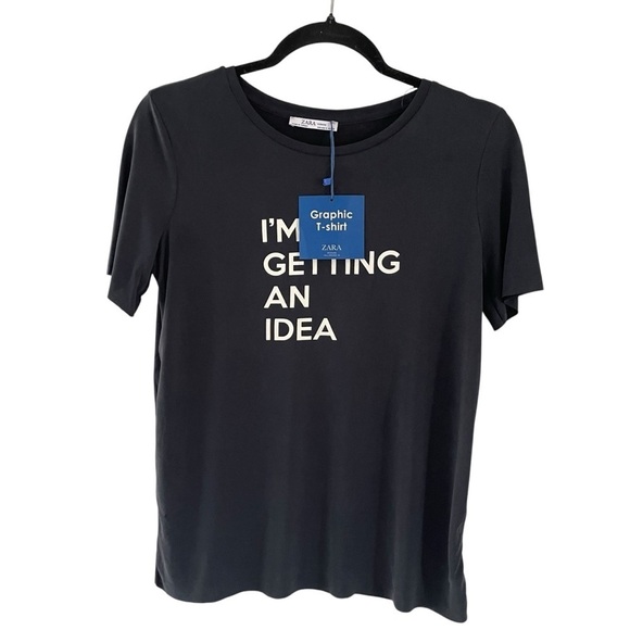 NWT Zara Woman Tee Shirt Size S - Picture 1 of 4